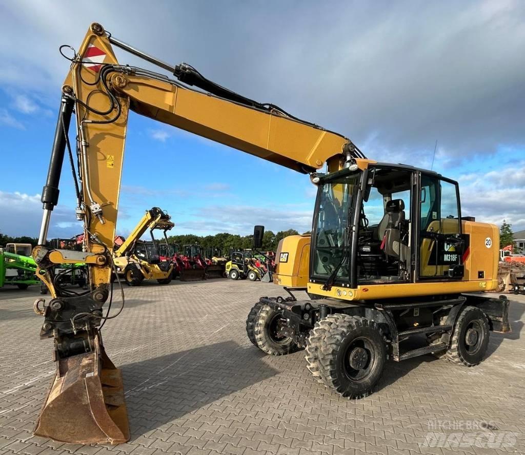 CAT M 318 F Excavadoras de ruedas
