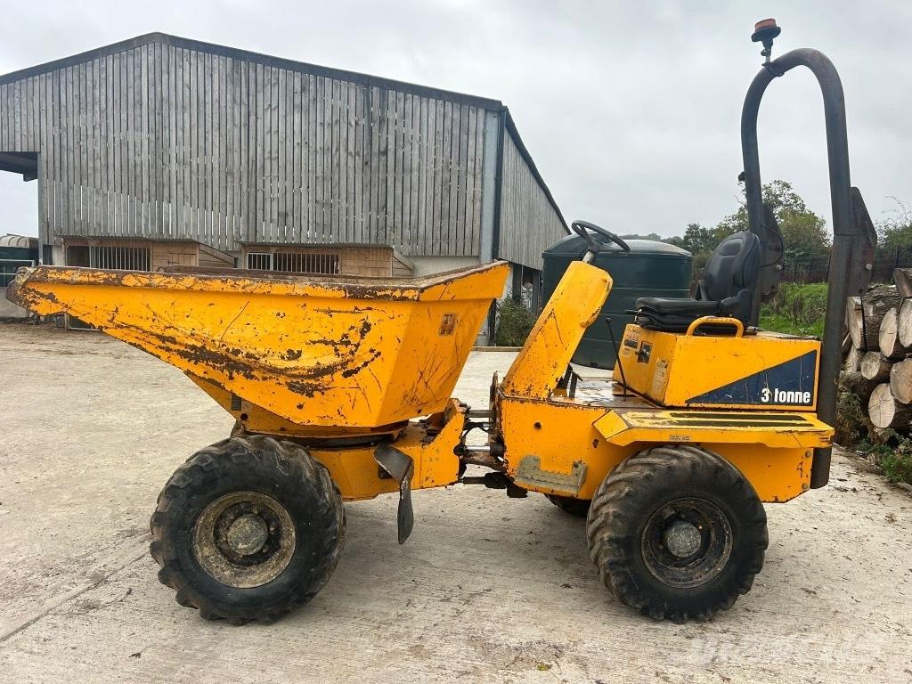 Thwaites 3 tonne Dúmpers de obra