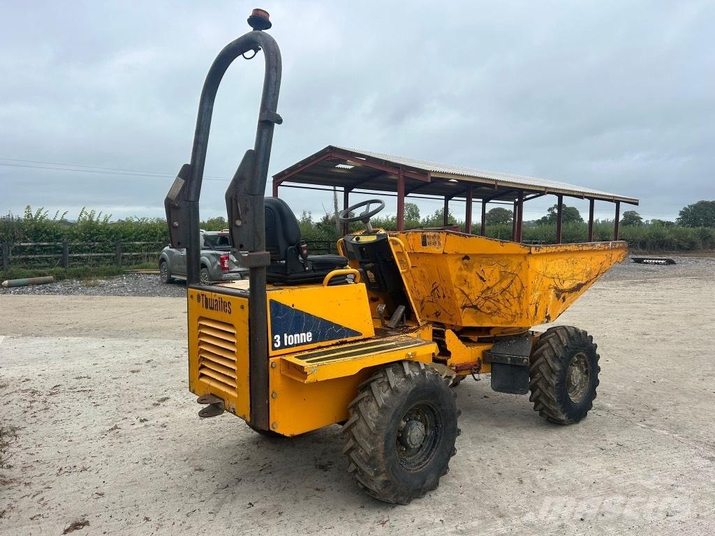Thwaites 3 tonne Dúmpers de obra