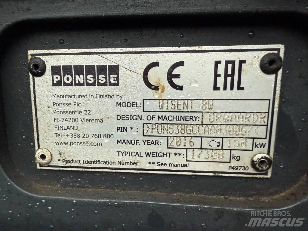 Ponsse WISENT 8W Autocargadoras