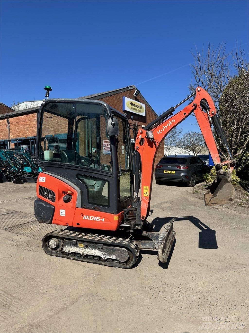 Kubota KX 016-4 Mini excavadoras < 7t