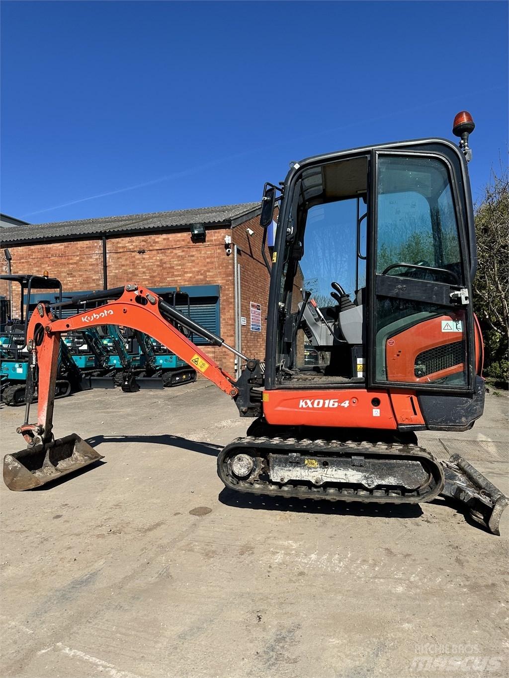 Kubota KX 016-4 Mini excavadoras < 7t