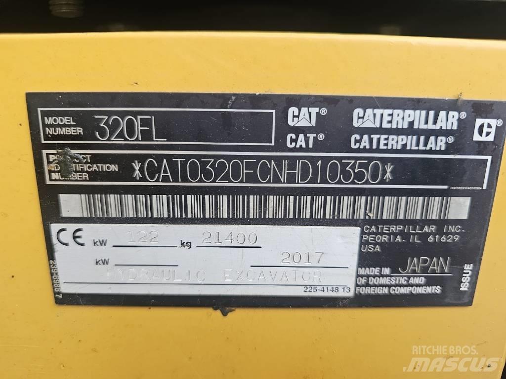 CAT 320FL Excavadoras de cadenas