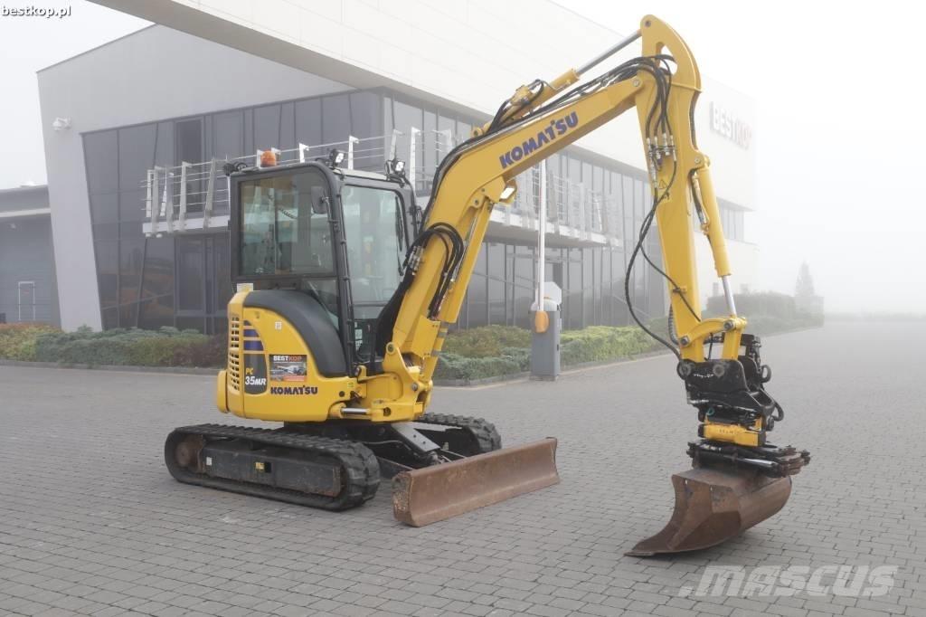 Komatsu PC 35 MR-5 Mini excavadoras < 7t