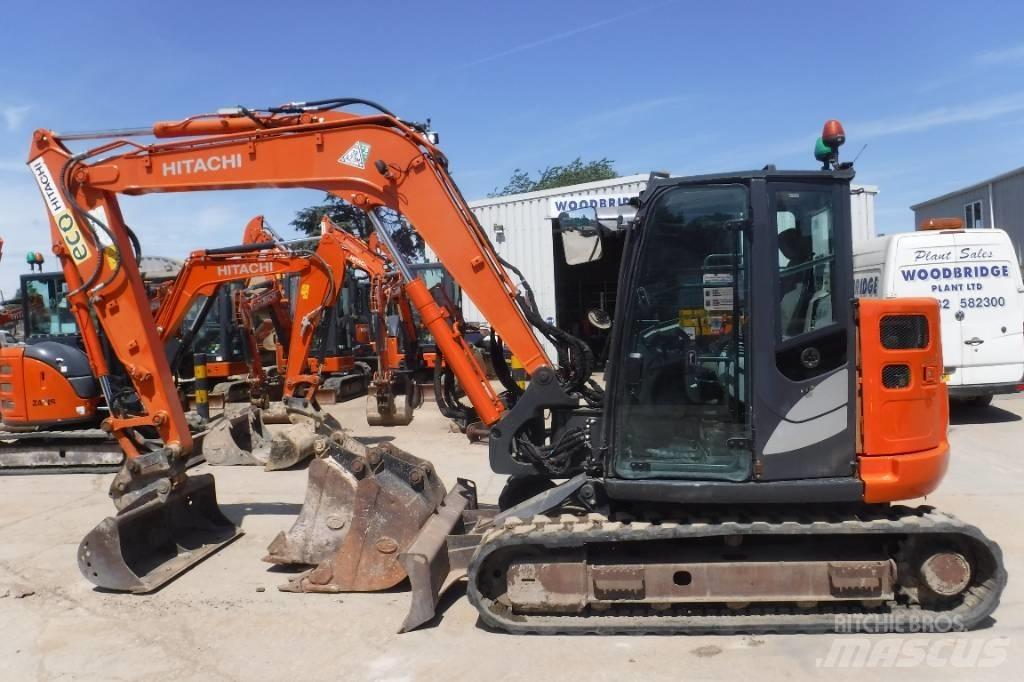 Hitachi ZX 85 US B-6 Excavadoras 7t - 12t