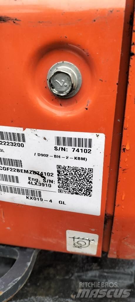 Kubota KX 019-4 Mini excavadoras < 7t