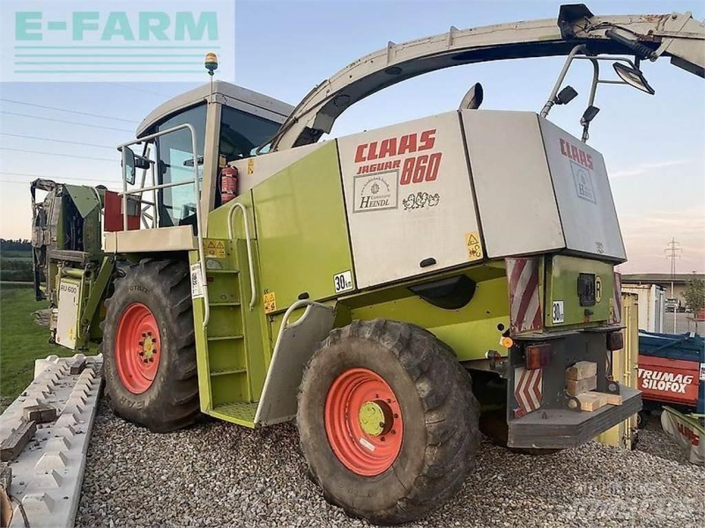 CLAAS jaguar 860 Picadoras de forraje autopropulsadas