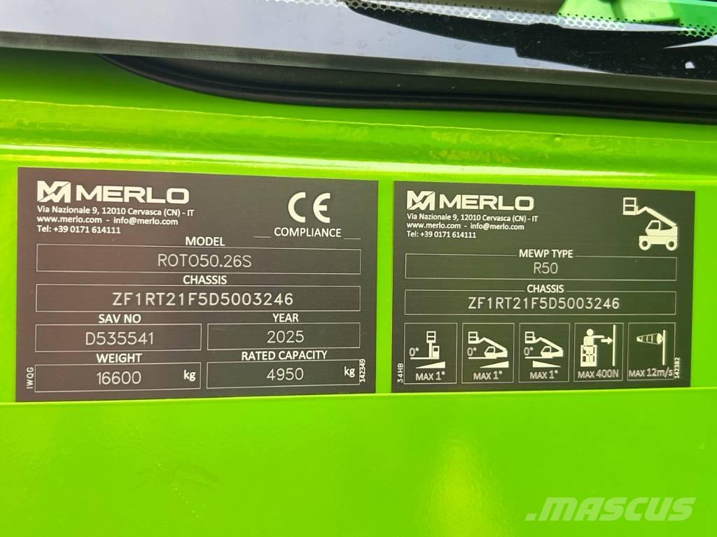 Merlo Roto 50.26 S Carretillas telescópicas