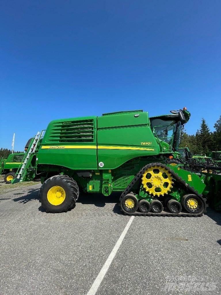 John Deere T 670 Cosechadoras combinadas
