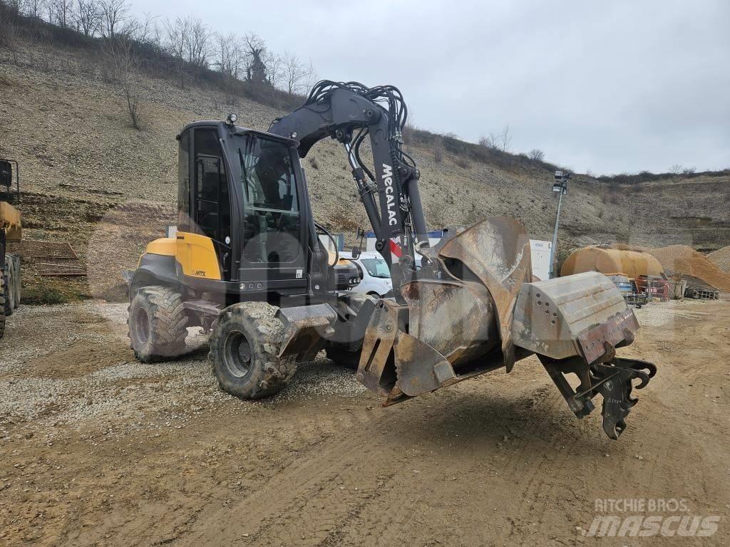 Mecalac 12 M TX Excavadoras de ruedas