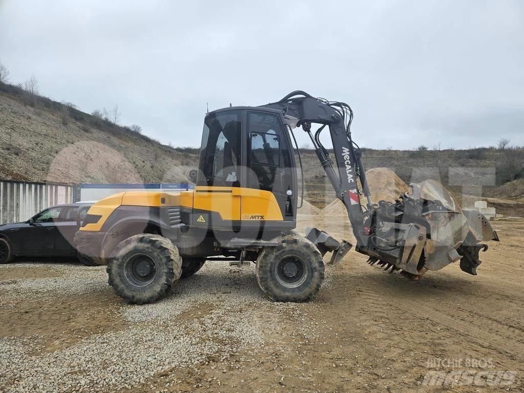 Mecalac 12 M TX Excavadoras de ruedas