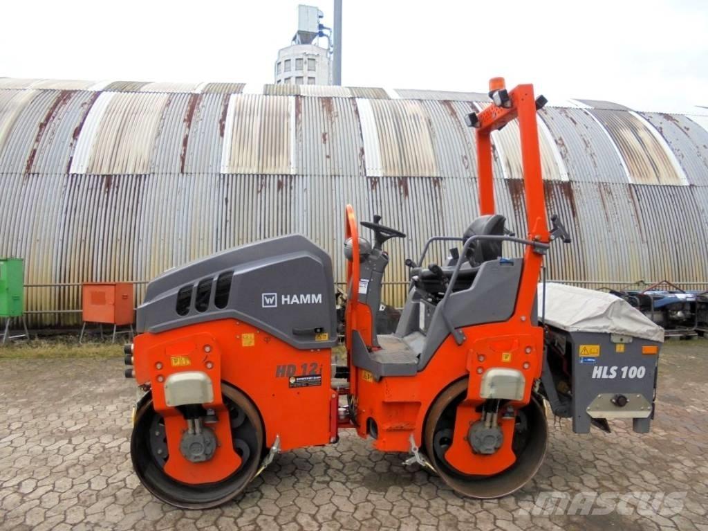Hamm HD 12i VV Rodillos de doble tambor