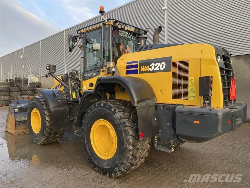 Komatsu WA320-8EO Cargadoras sobre ruedas