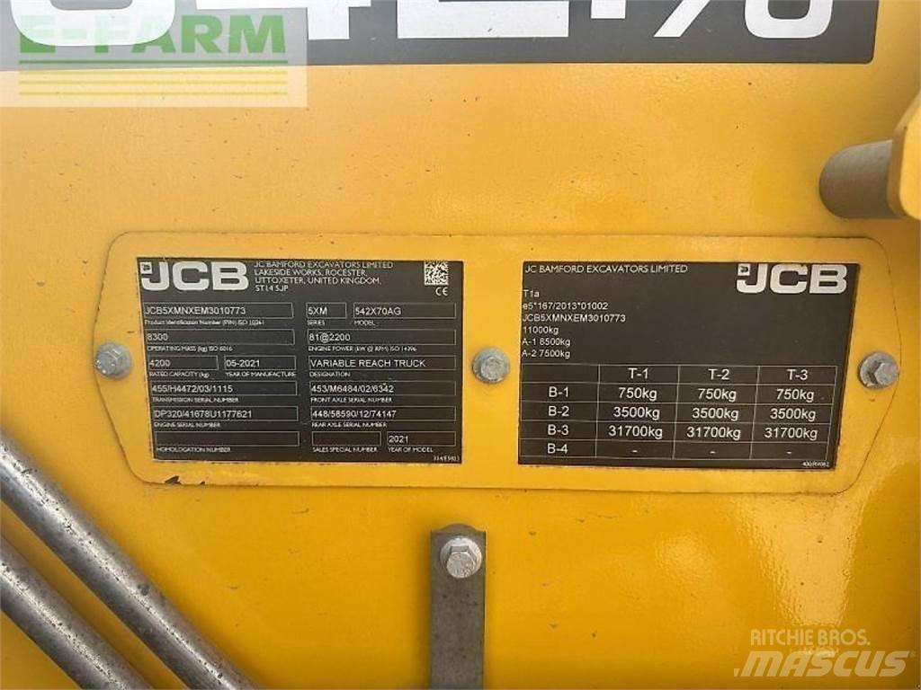 JCB 542-70 Manipuladores telescópicos agrícolas