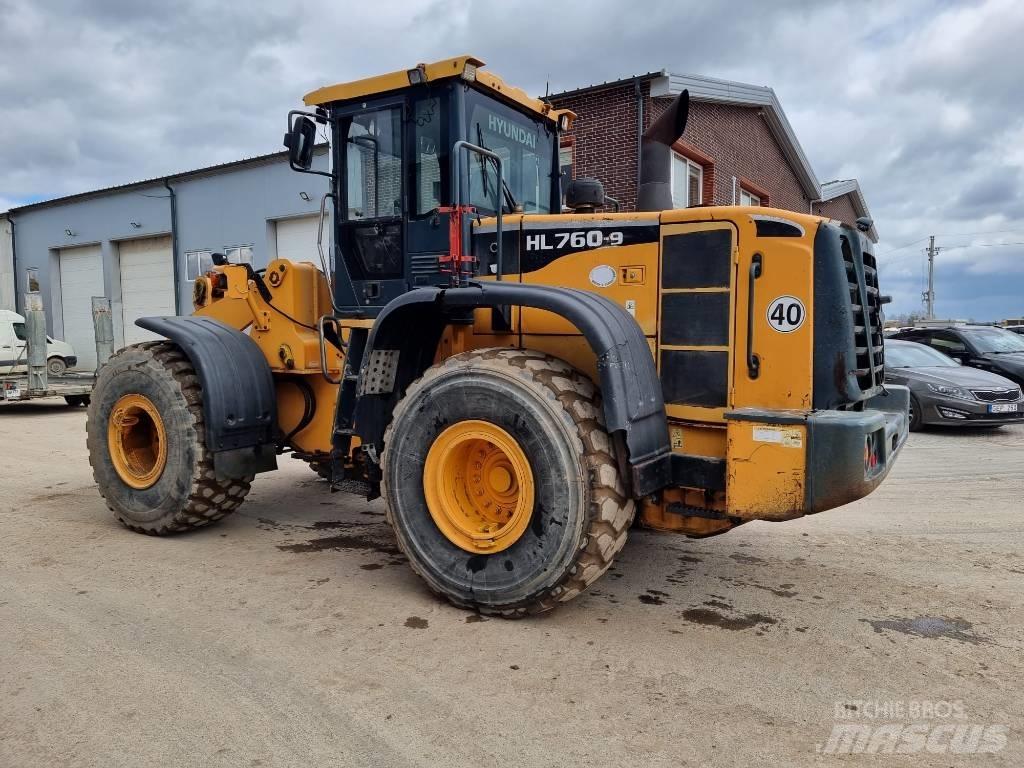 Hyundai HL 760-9 Cargadoras sobre ruedas