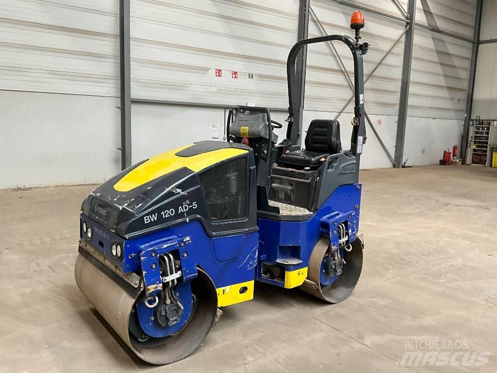 Bomag BW 120 AD-5 Rodillos de doble tambor