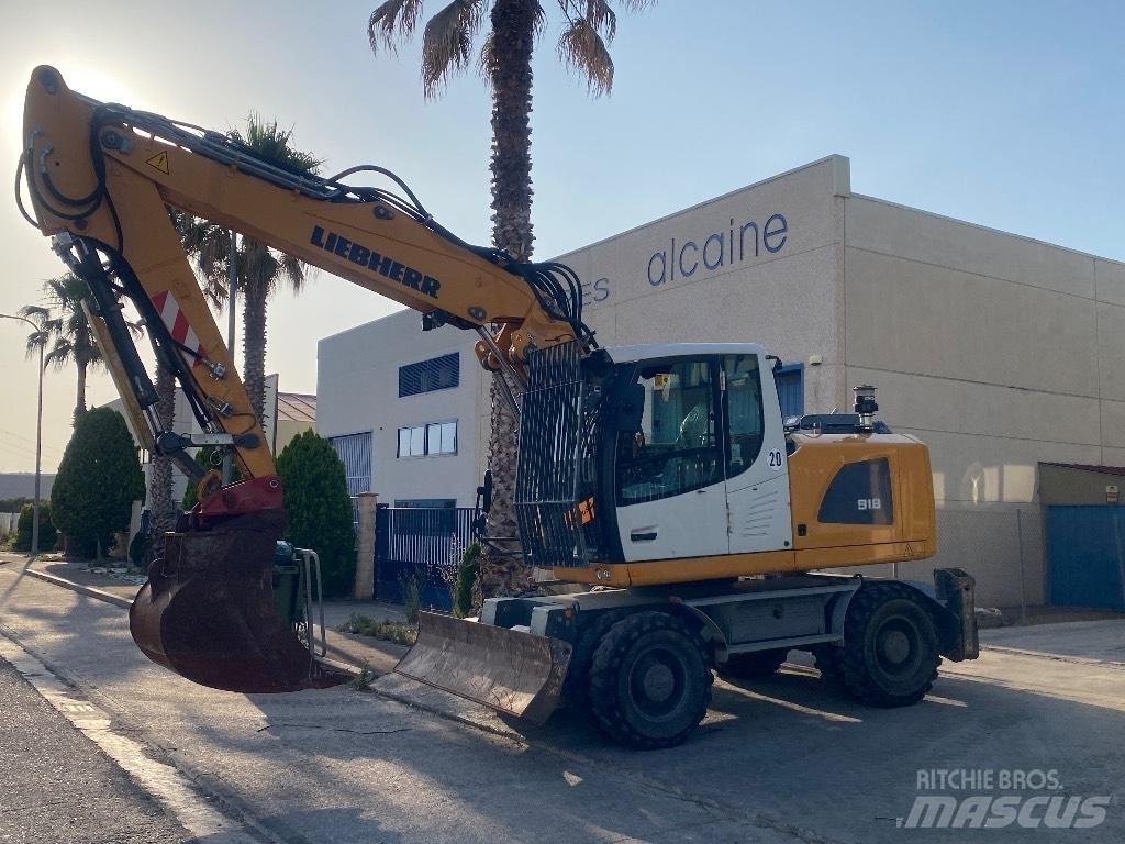 Liebherr A918 Excavadoras de ruedas