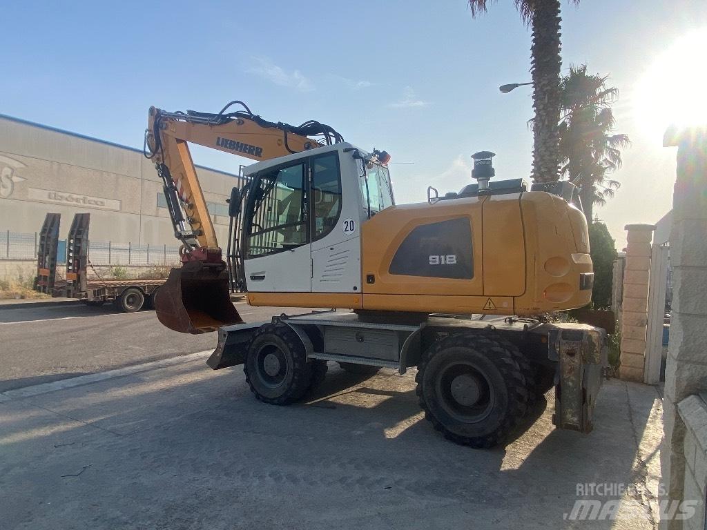 Liebherr A918 Excavadoras de ruedas