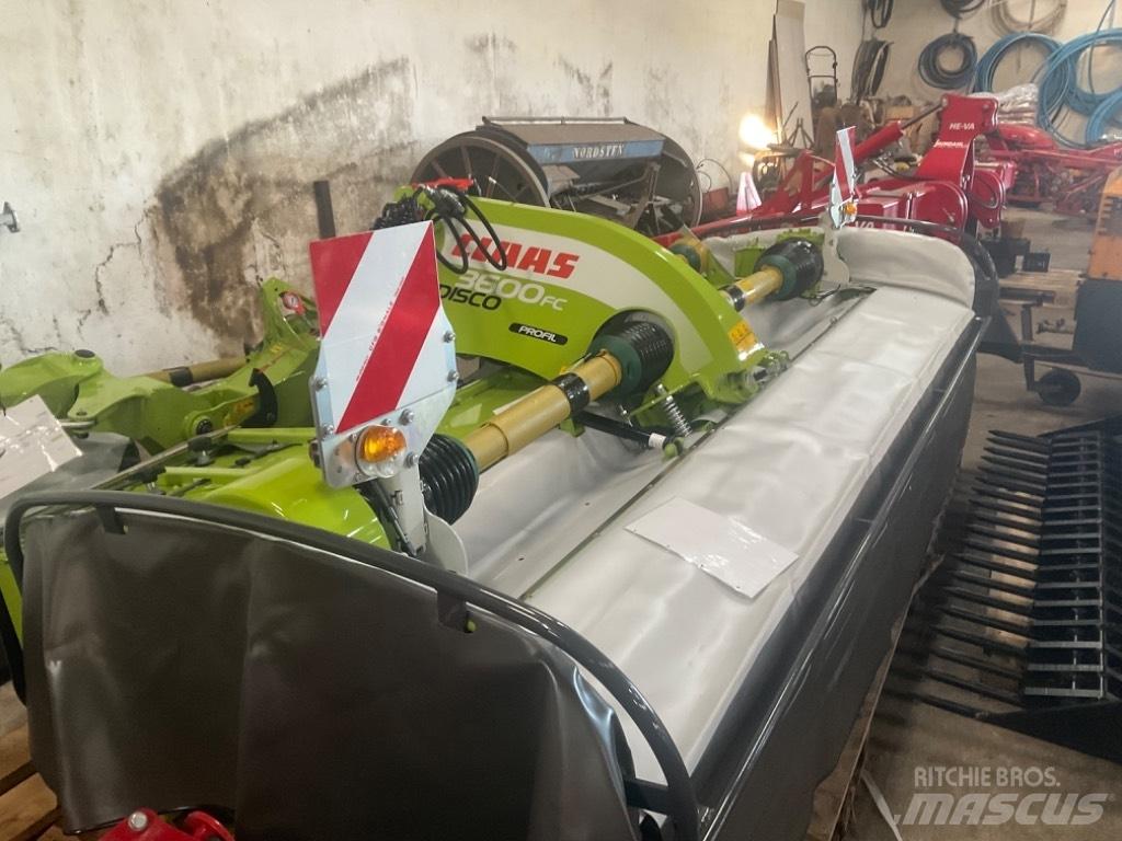 CLAAS Disco 3600 FC Segadoras y cortadoras de hojas para pastos