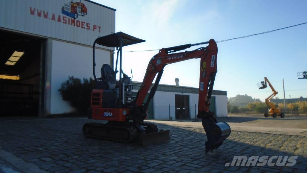 Hitachi ZX 19 U-6 Mini excavadoras < 7t