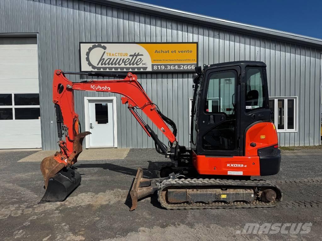 Kubota KX 033-4 Mini excavadoras < 7t