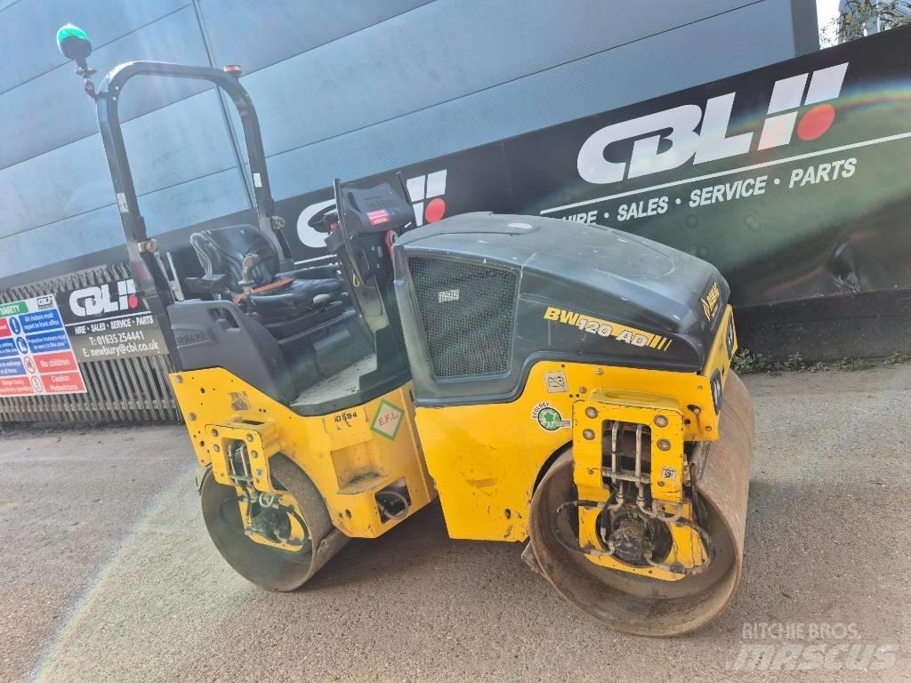 Bomag BW 120 AD-5 Rodillos de doble tambor