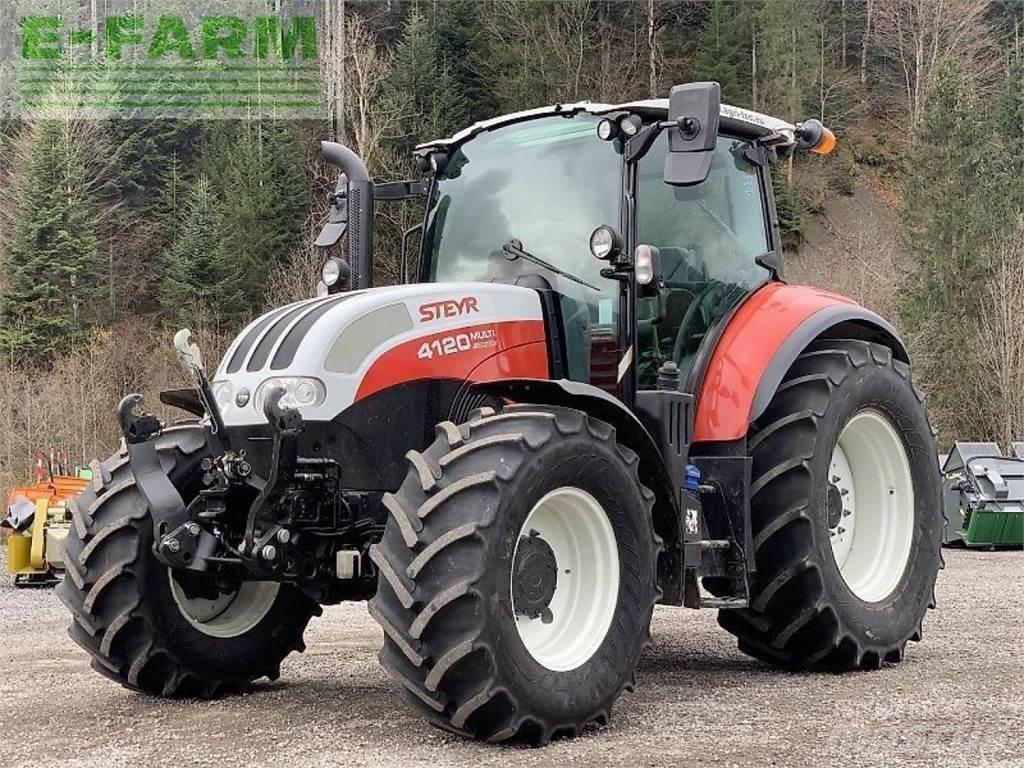 Steyr 4120 multi Tractores