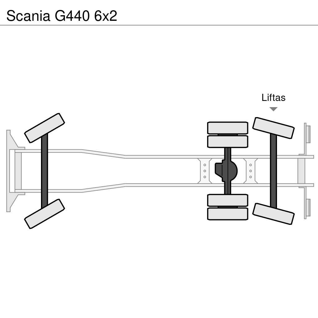 Scania G440 6x2 Camiones portacubetas