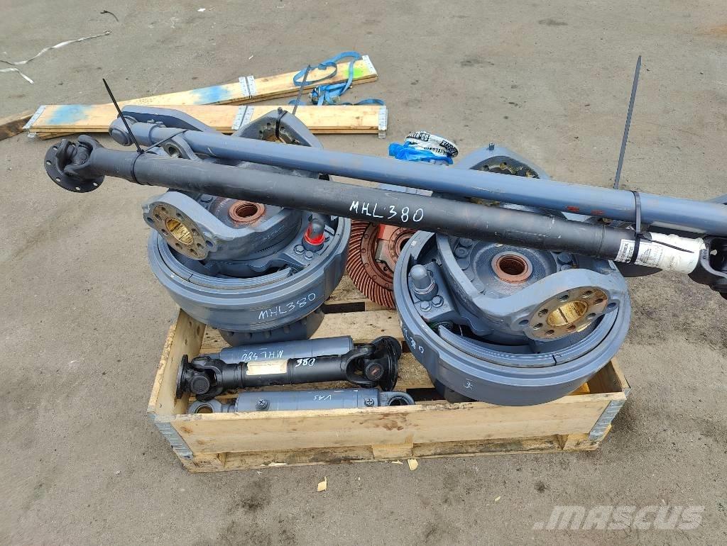 Fuchs MHL 380 Chasis y suspención