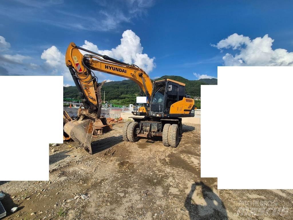 Hyundai HW 145 Excavadoras de ruedas