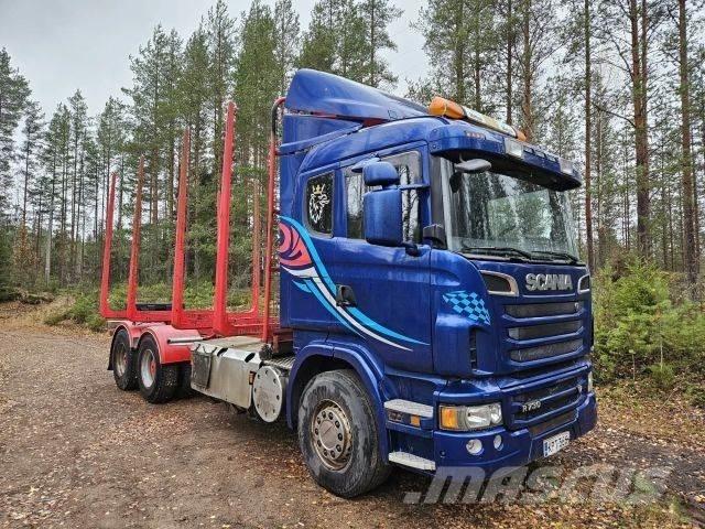 Scania R 730 Transporte de madera