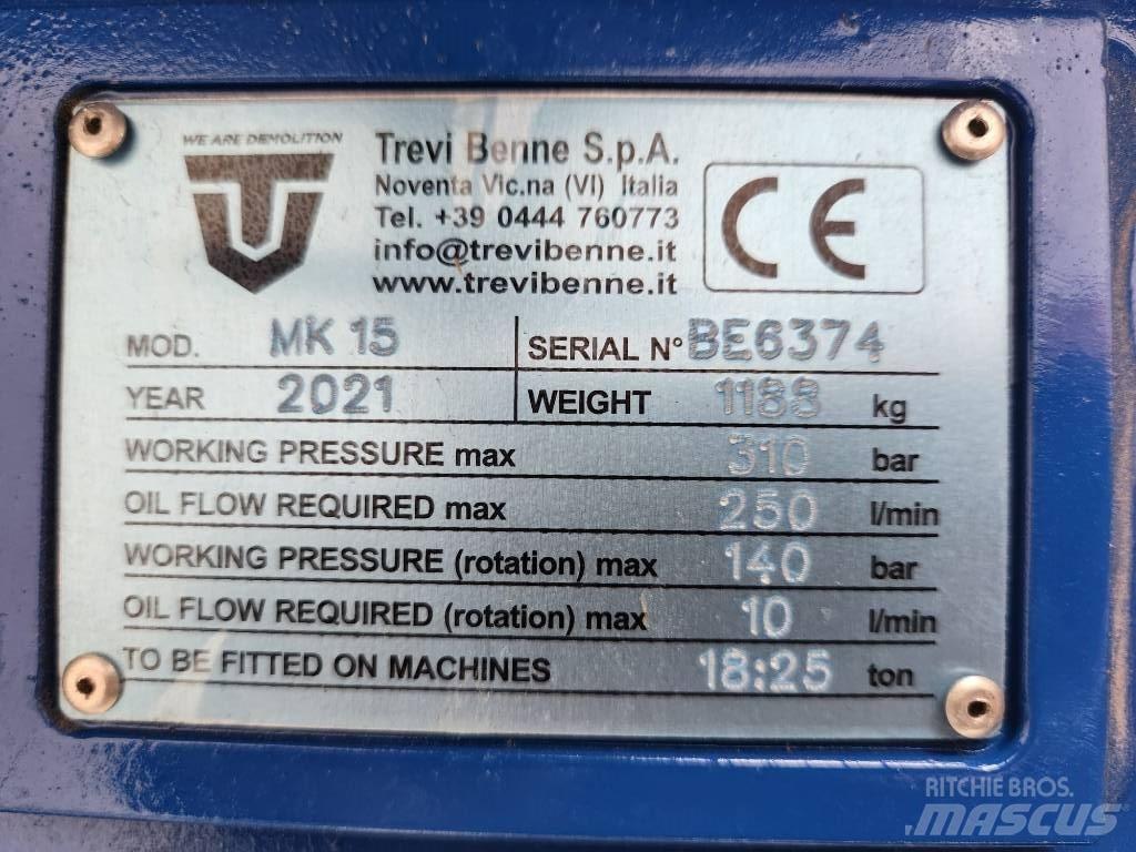 Trevibenne MK15 Trituradoras