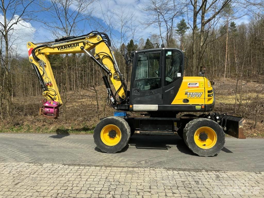 Yanmar B 110 W Excavadoras de ruedas
