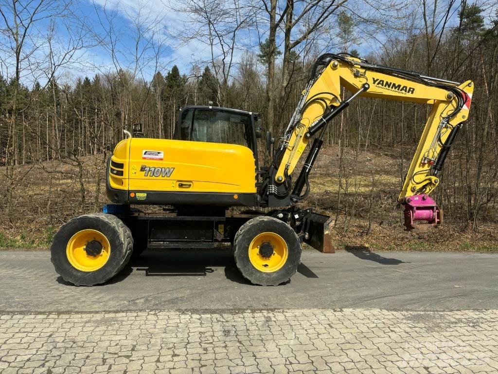 Yanmar B 110 W Excavadoras de ruedas