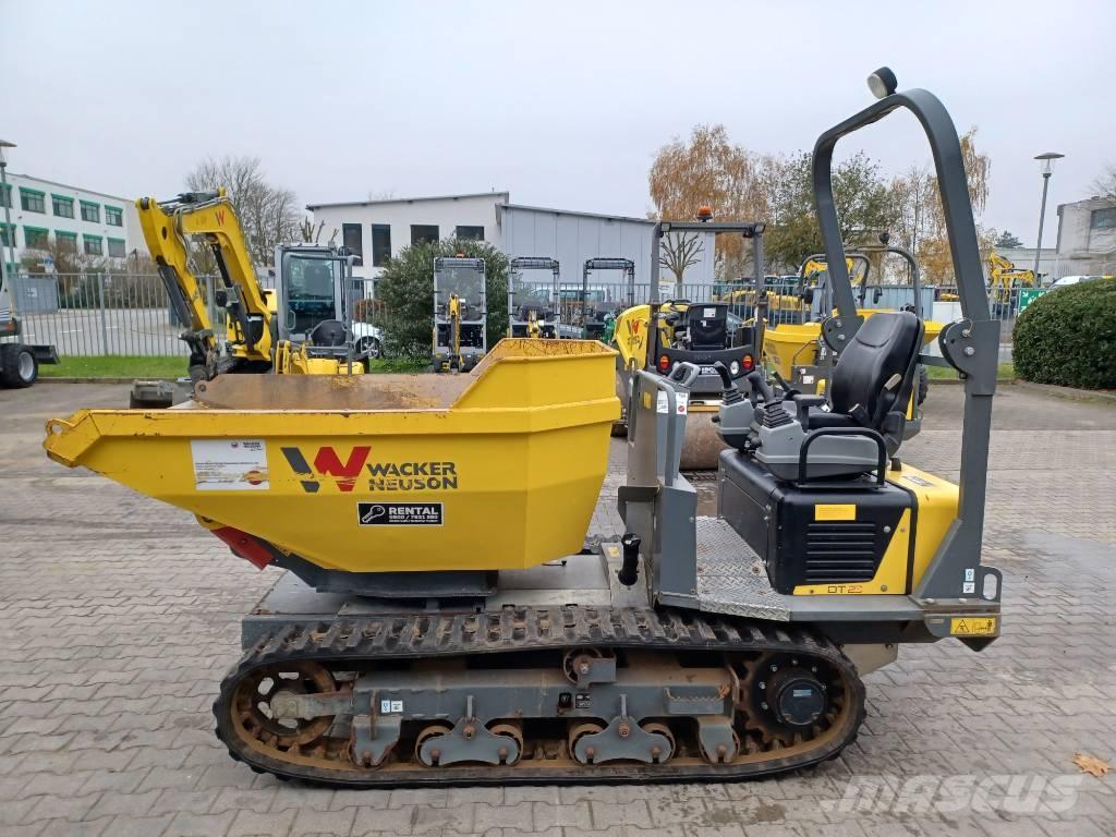 Wacker Neuson DT23 Dúmpers sobre orugas