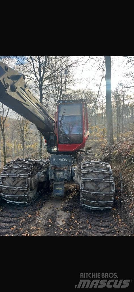 Komatsu 931 XC Cosechadoras