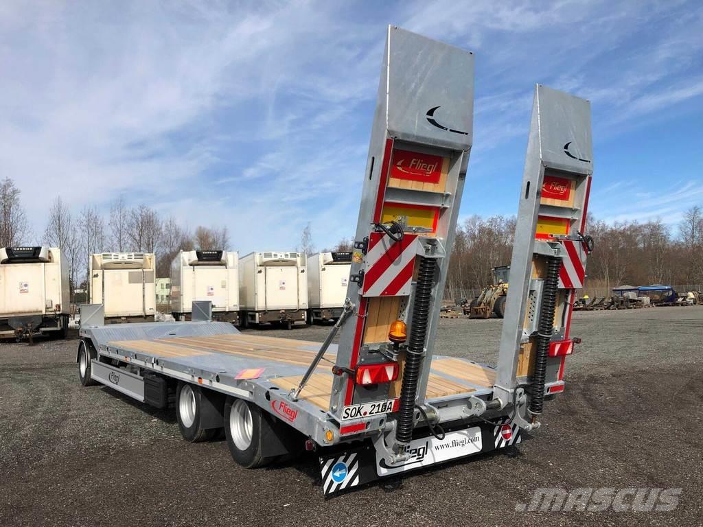 Fliegl DTS-S 300 Góndola de cama rebajada