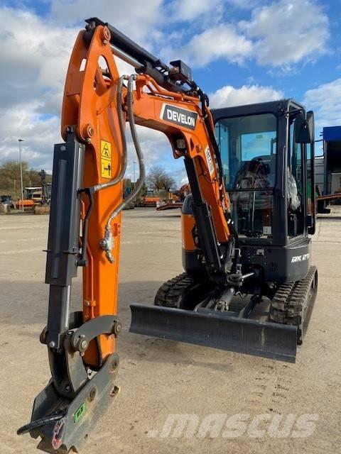 Develon DX 27 Z-7 Mini excavadoras < 7t