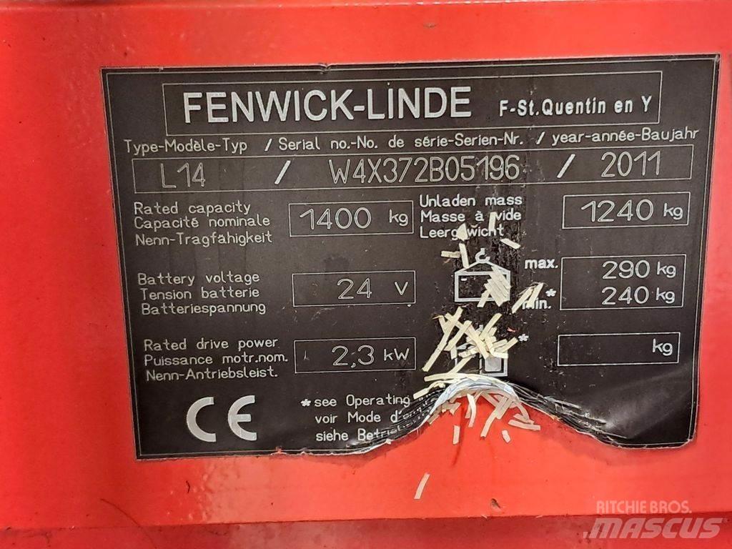 Linde L14 Apiladores eléctricos