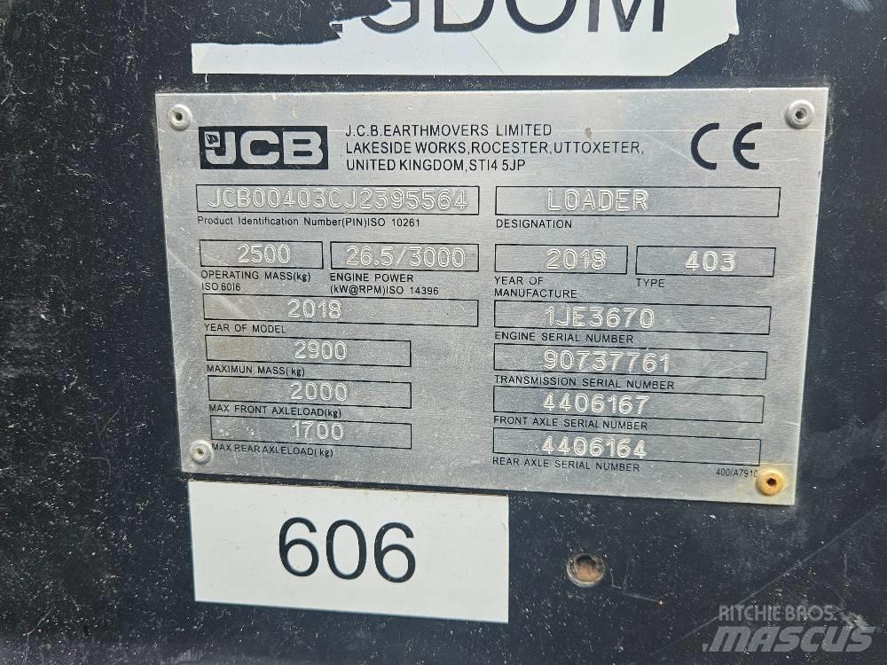 JCB 403 Palas cargadoras