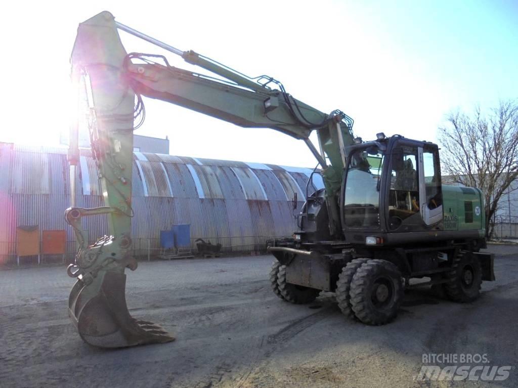Hitachi ZX 190 W-3 Excavadoras de ruedas