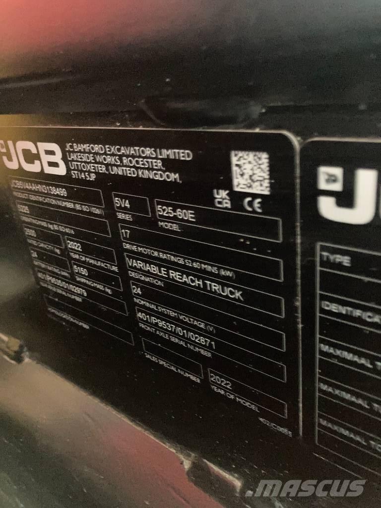 JCB 525-60 E Carretillas telescópicas