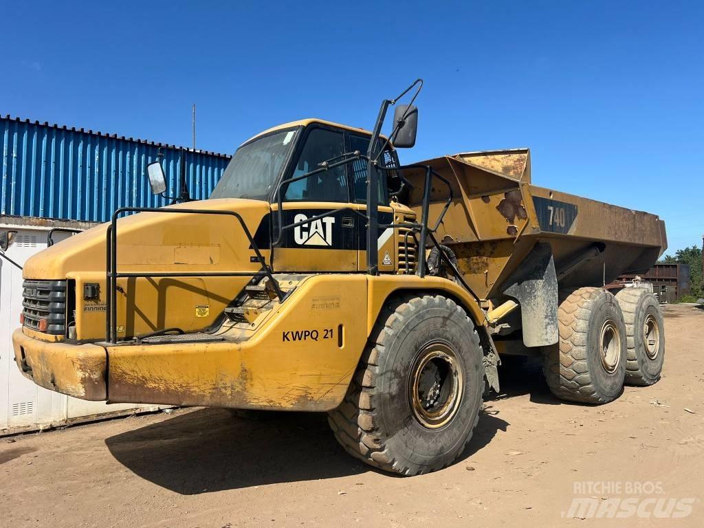 CAT 740 Dúmpers articulados