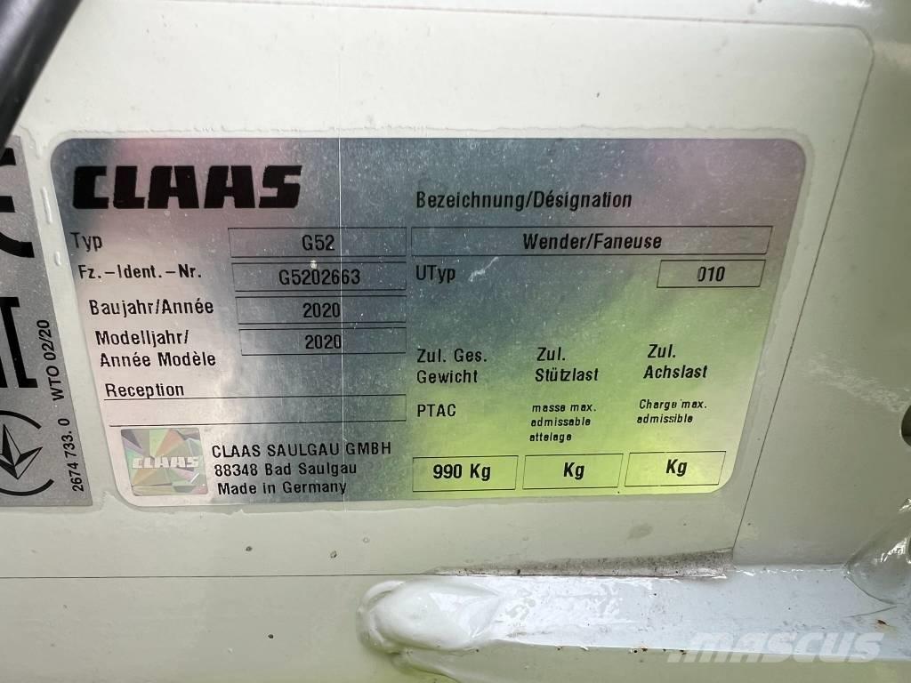 CLAAS Volto 700 Rastrillos y henificadores