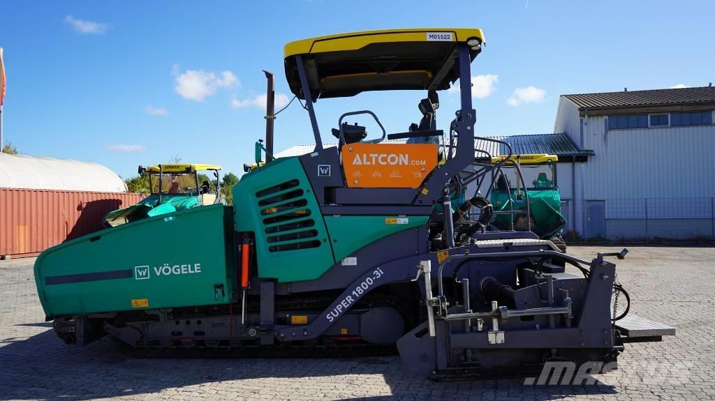 Vögele SUPER 1800-3I Asfaltadoras