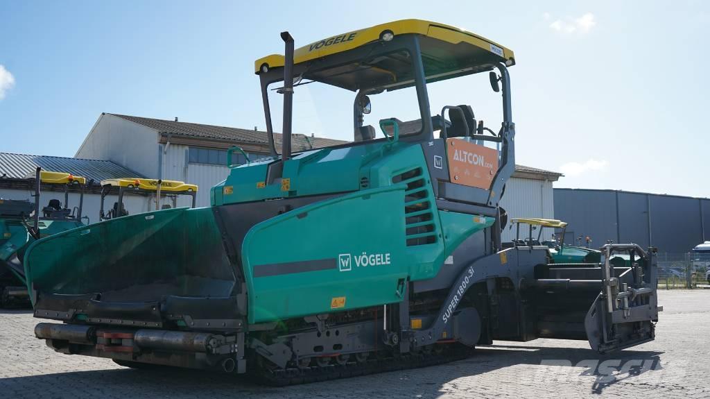 Vögele SUPER 1800-3I Asfaltadoras