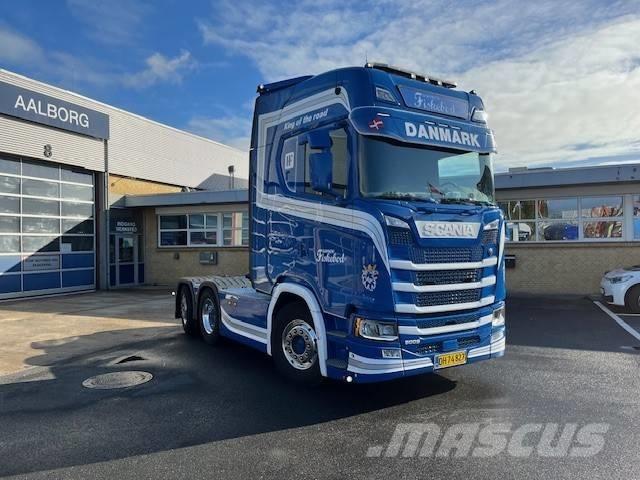 Scania S 500 Cabezas tractoras