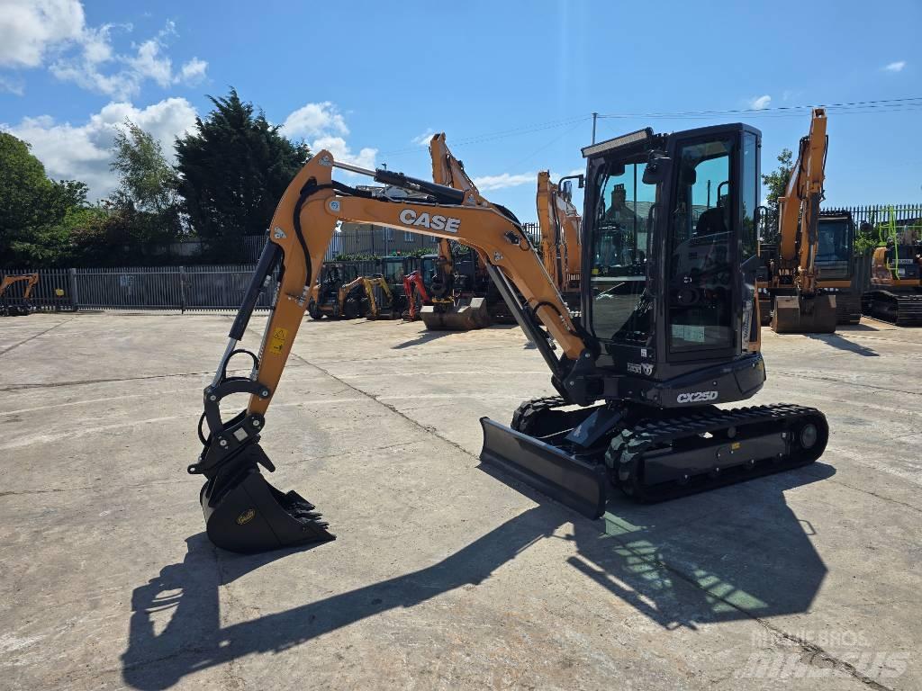 CASE CX25D Mini excavadoras < 7t