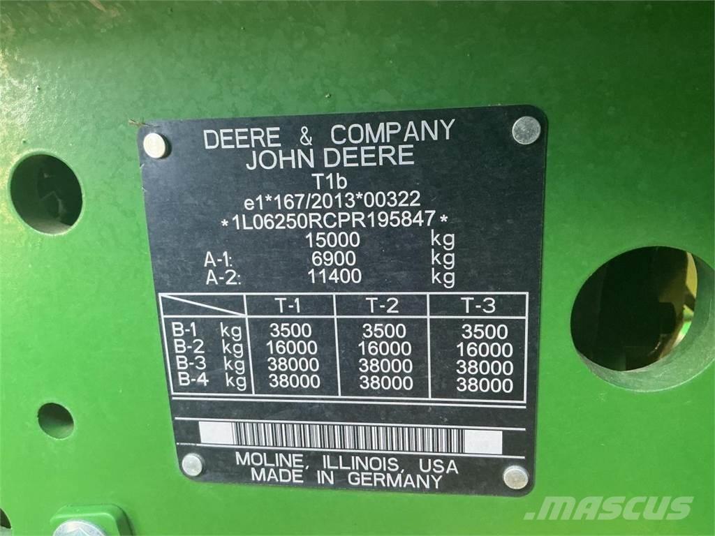 John Deere 6R 250 Tractores
