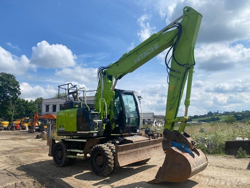 Hitachi ZX 145 W-6 Excavadoras de ruedas